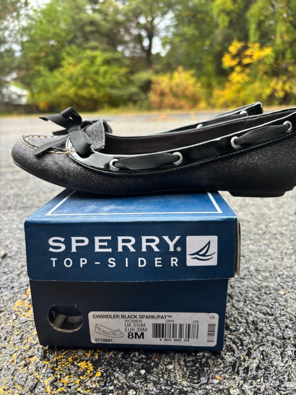 Black glitter Sperry - Picture 3 of 4